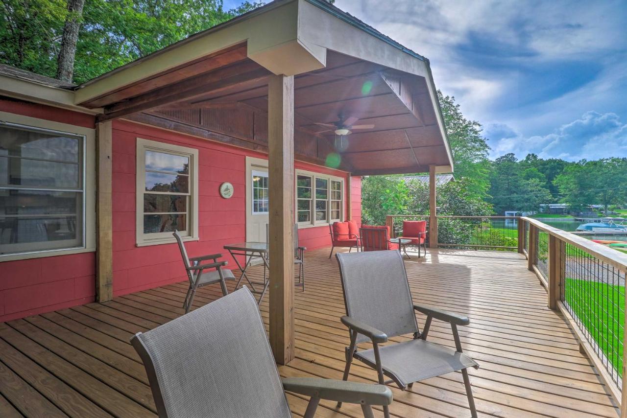 Waterfront Lake Martin Home With Grill And Beach! Eclectic Exteriör bild