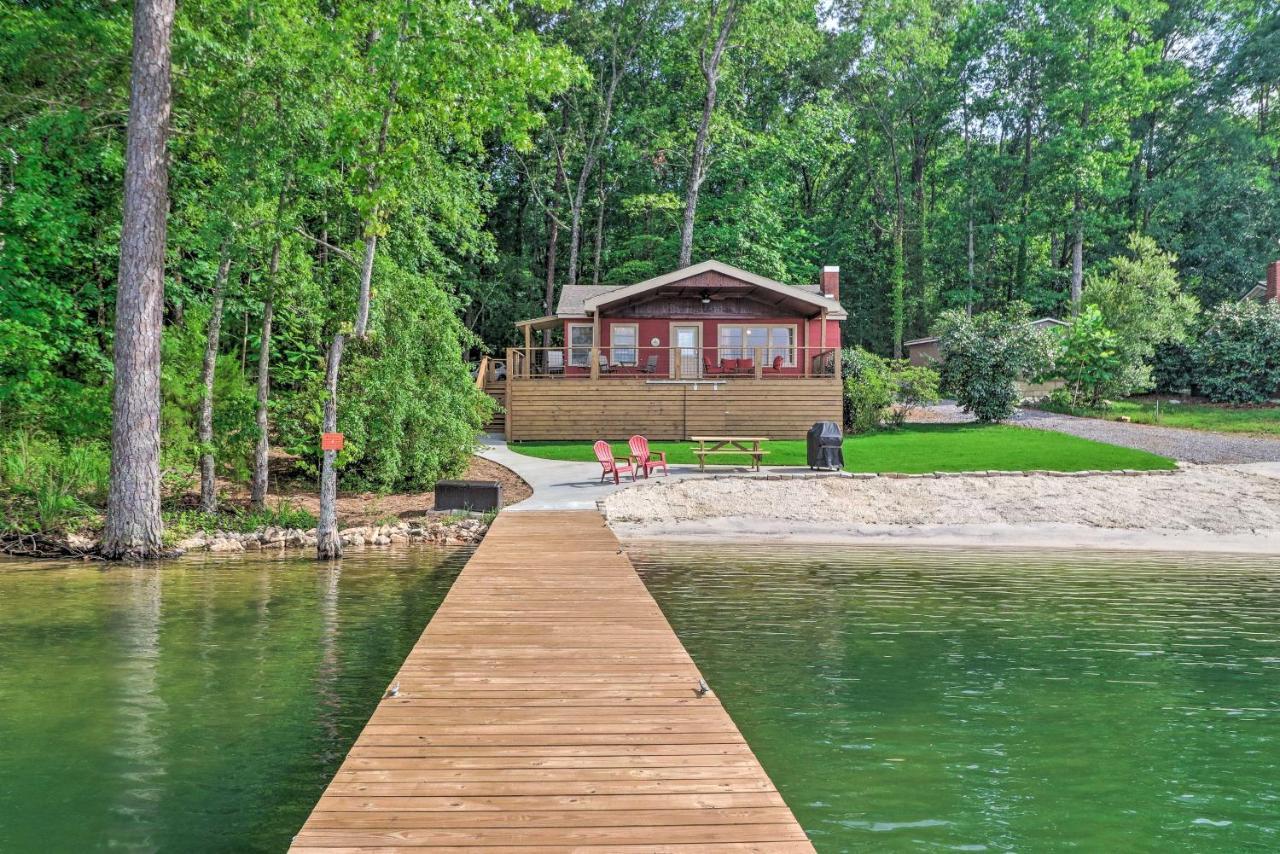 Waterfront Lake Martin Home With Grill And Beach! Eclectic Exteriör bild