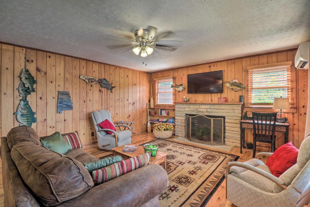 Waterfront Lake Martin Home With Grill And Beach! Eclectic Exteriör bild