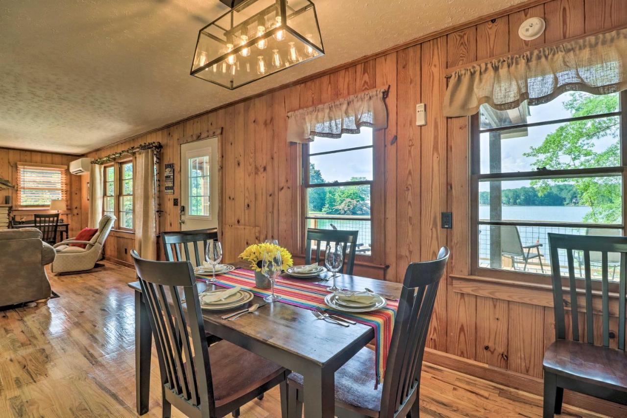 Waterfront Lake Martin Home With Grill And Beach! Eclectic Exteriör bild