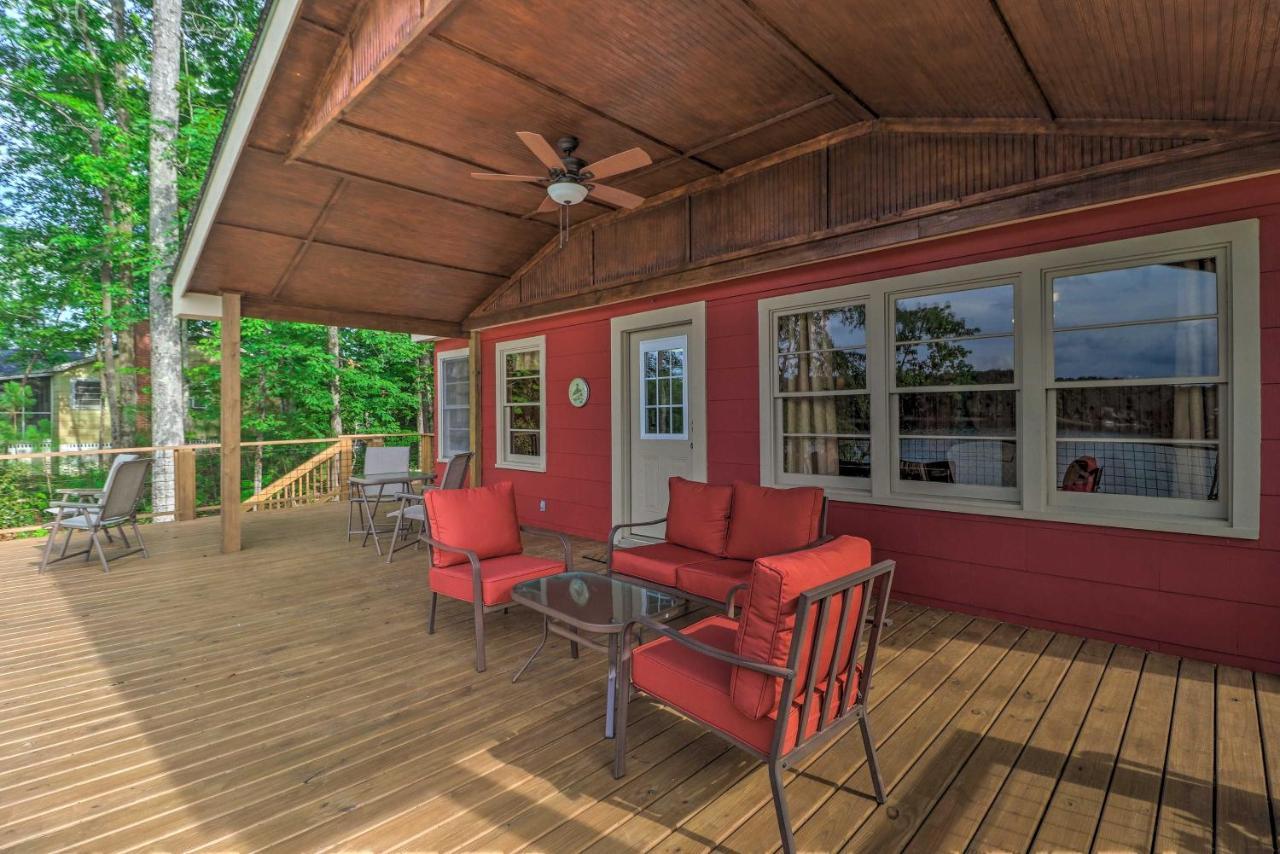 Waterfront Lake Martin Home With Grill And Beach! Eclectic Exteriör bild